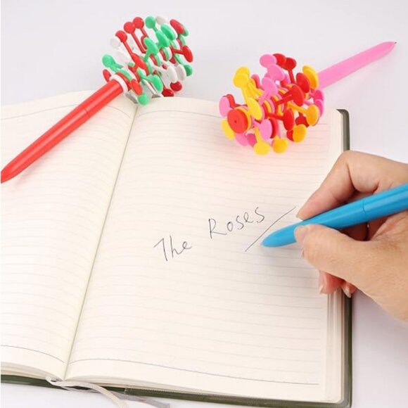PICK ONE FIDGET Multicolor Relaxation Calming Ballpoint Pen NEW - Picture 2 of 5